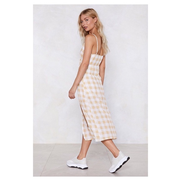 NWT Nasty Gal ‘Checked yourself’ dress size 2 - Picture 2 of 8